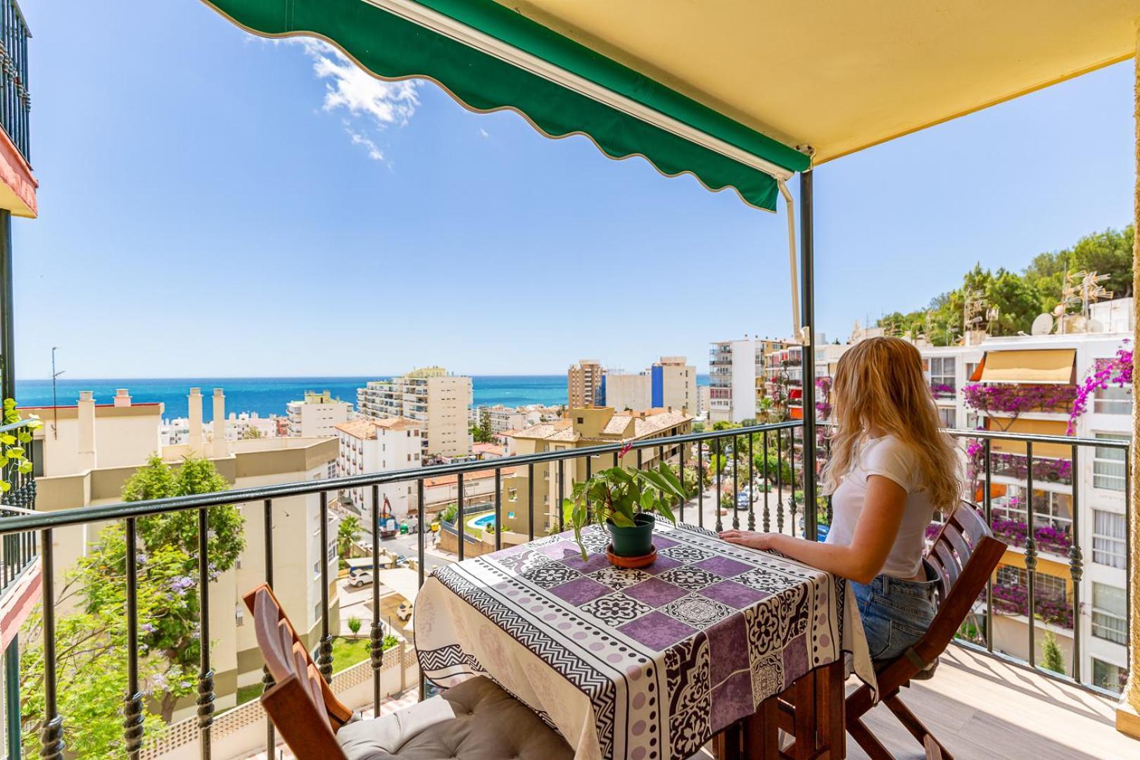 Frida'S Home-Sea View Terrace Torremolinos Exteriör bild